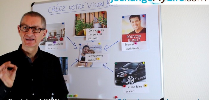 Coaching vidéo "Créer son Vision Board". jechangemylife.com